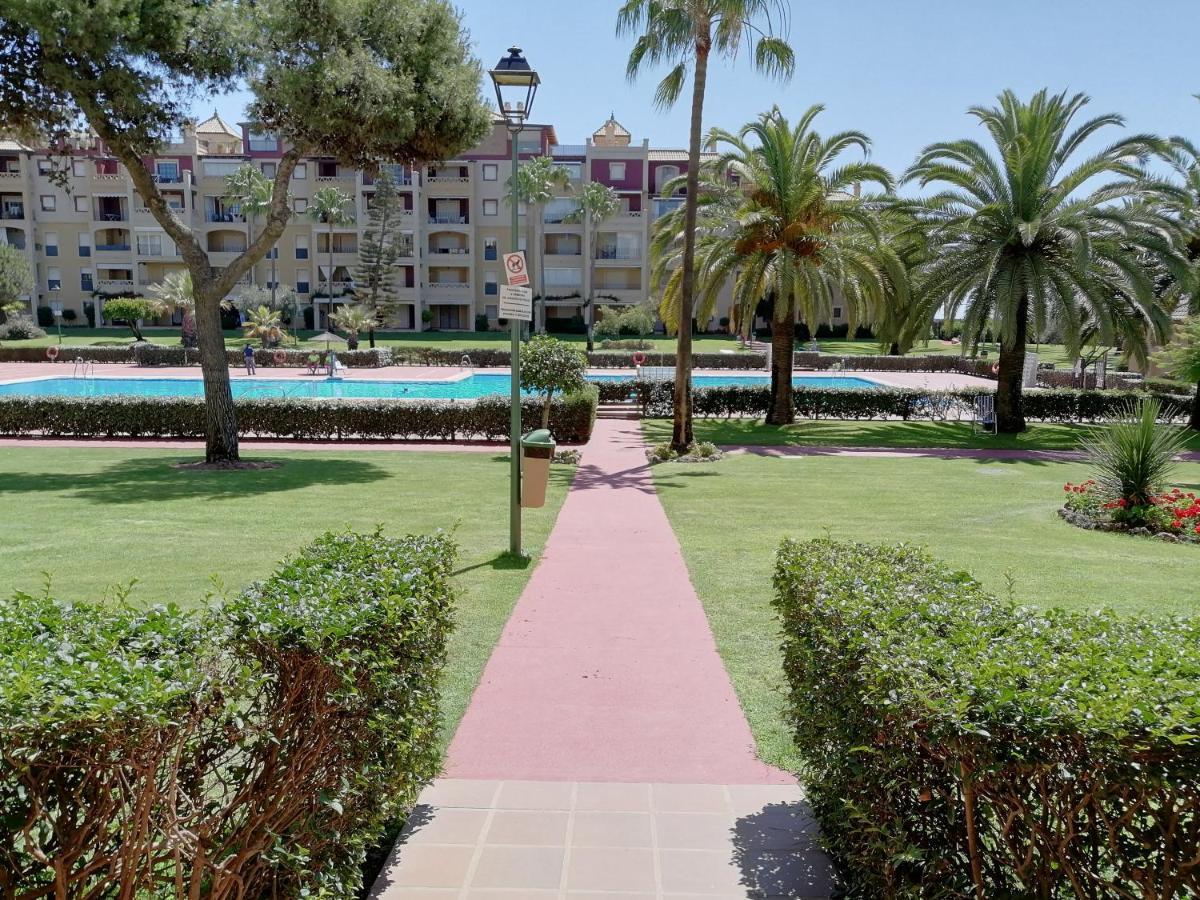 شقة Apartamento Urbanizacion Alcaudon Isla Canela 1A Linea De Playa المظهر الخارجي الصورة