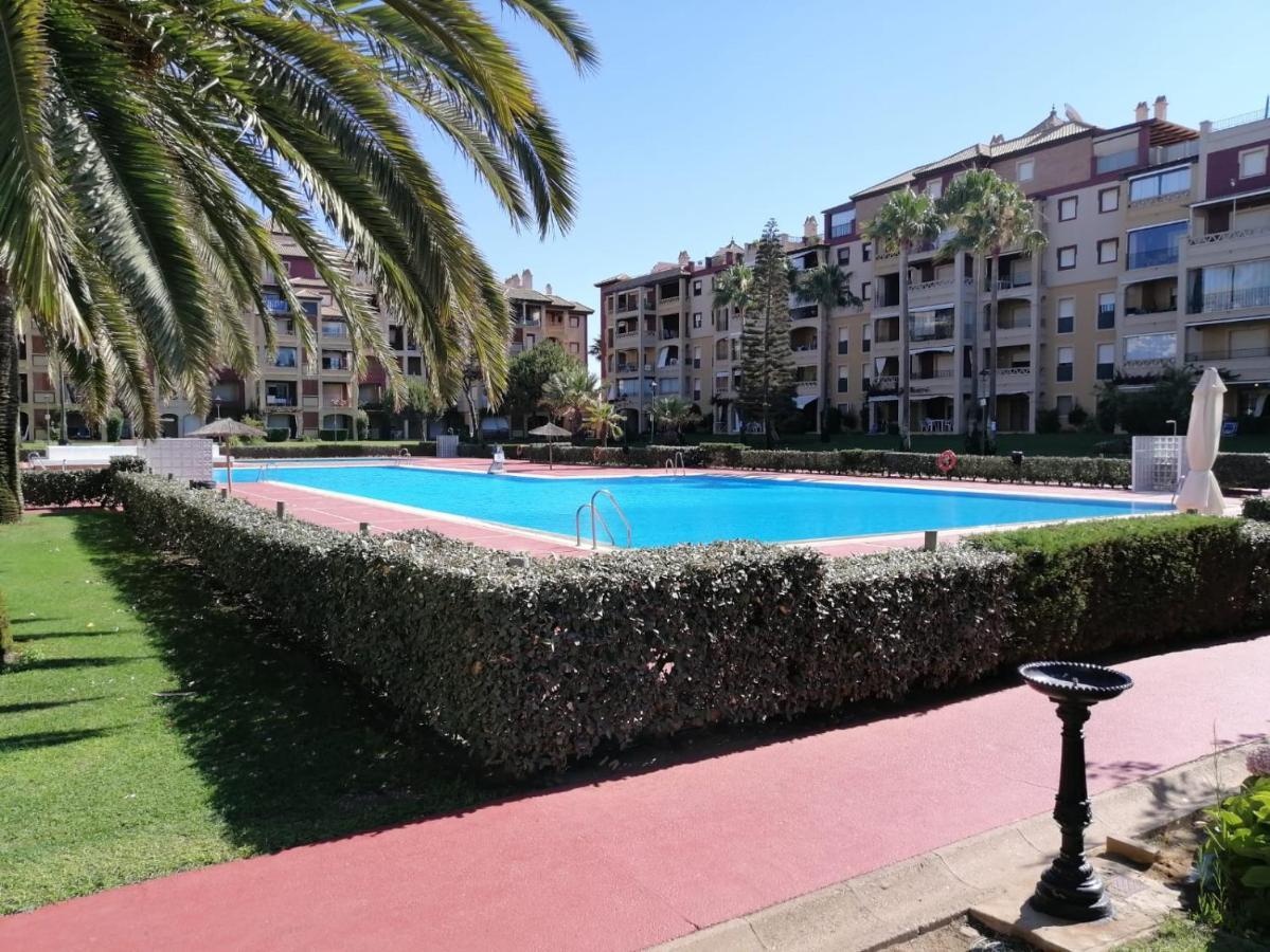 شقة Apartamento Urbanizacion Alcaudon Isla Canela 1A Linea De Playa المظهر الخارجي الصورة