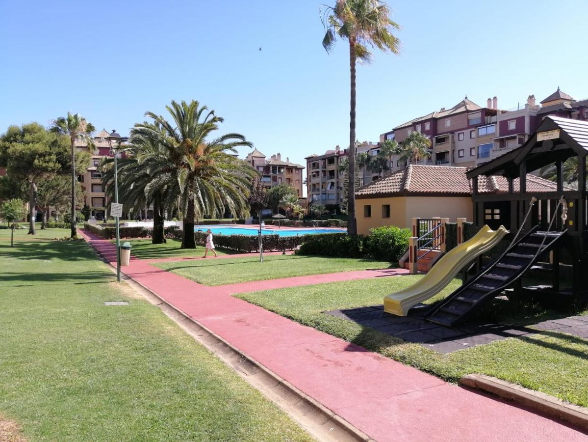 شقة Apartamento Urbanizacion Alcaudon Isla Canela 1A Linea De Playa المظهر الخارجي الصورة